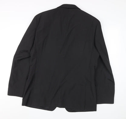 Mens UK Size 42 Thomas Nash Regular Black Suit Jacket