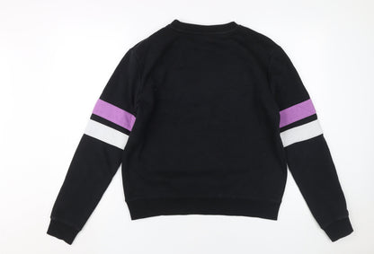 Fila Unisex Black Pullover Sweatshirt M