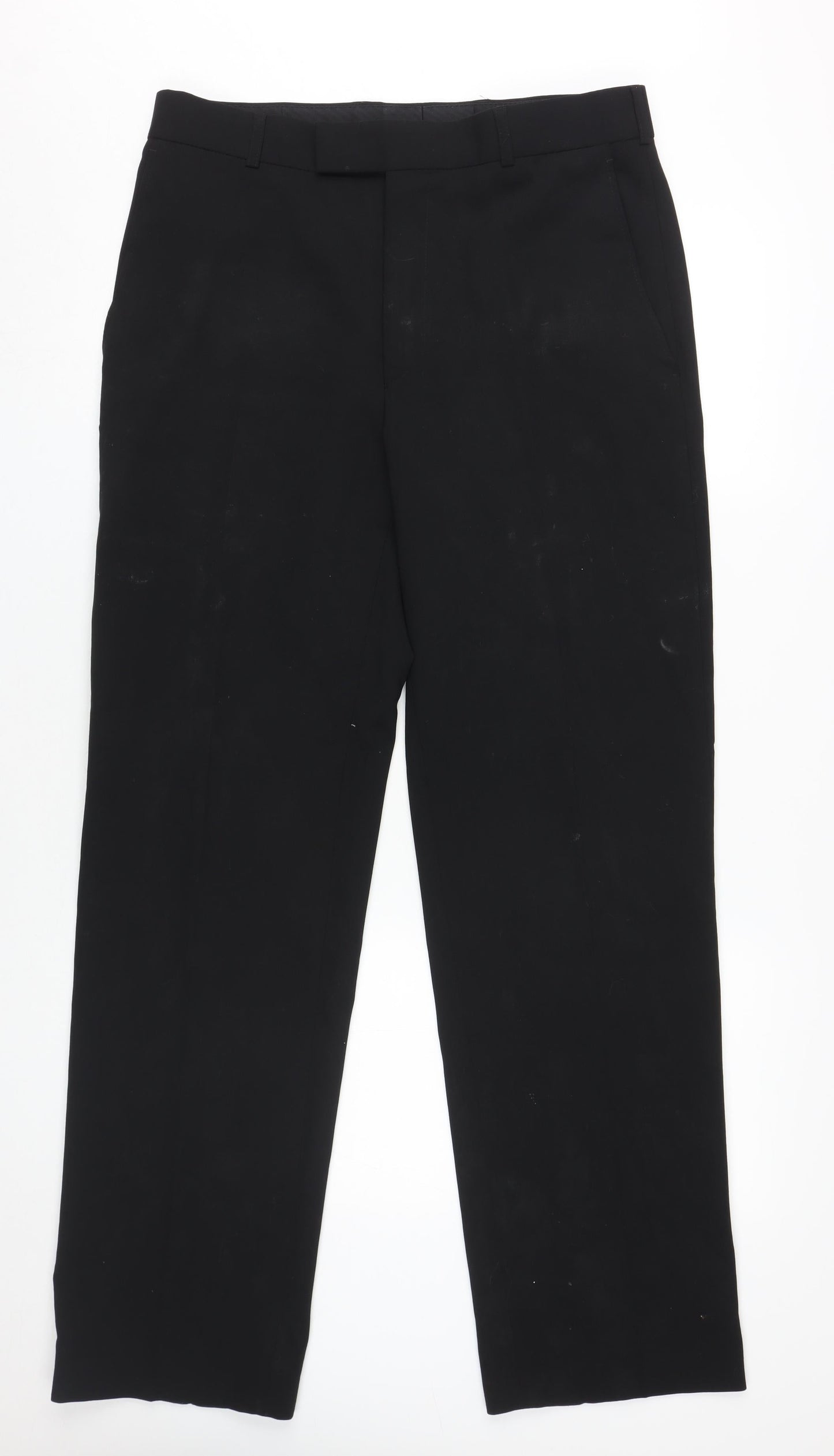 Ben Sherman Men's Black Dress Pants Regular Fit