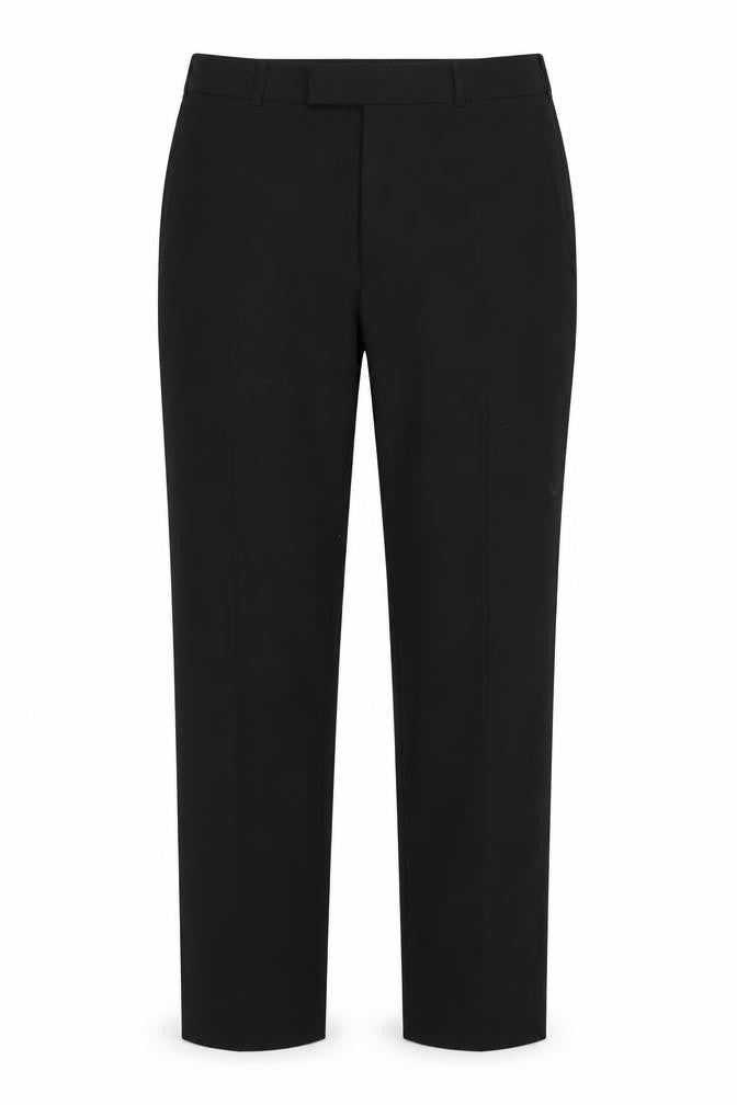 Mens UK Size 32 Ben Sherman Regular Fit Dress Pants Black Trousers