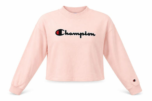 Womens UK Size M Champion Pink Pullover Sweatshirt