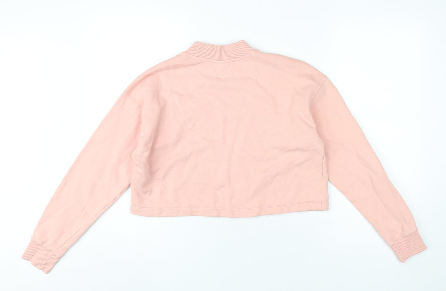 Champion Women's Pink Crew Neck Sweatshirt, M