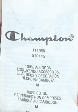 Champion Women's Pink Crew Neck Sweatshirt, M