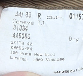 Mens UK Size 44 Magee Regular Brown Suit Jacket