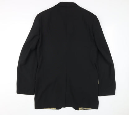 Mens UK Size 36 Ben Sherman Regular Black Suit Jacket