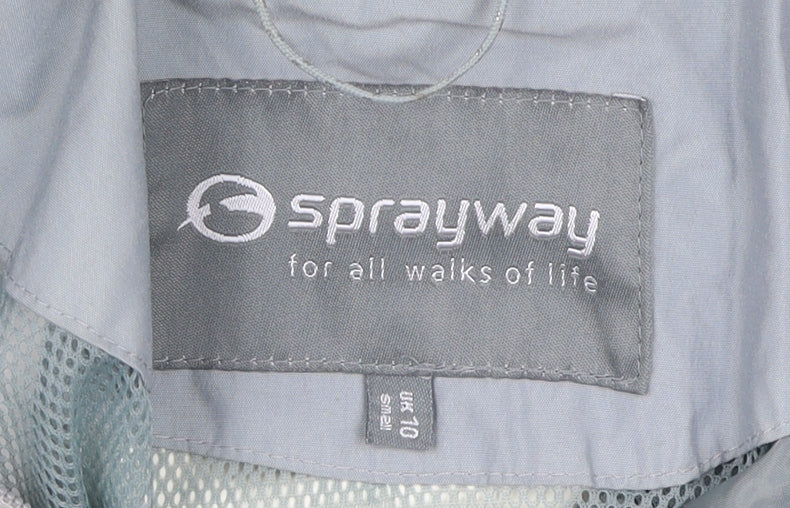 Womens UK Size 10 Sprayway Grey Basic Jacket