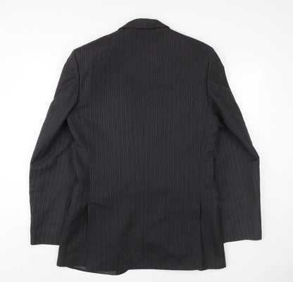 Mens UK Size 40 Centaur Regular Black Suit Jacket