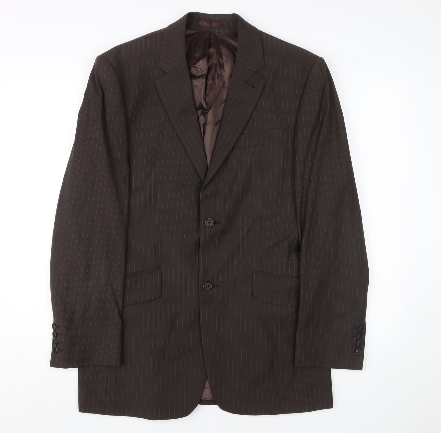 Mens UK Size 38 Jasper Conran Regular Brown Suit Jacket