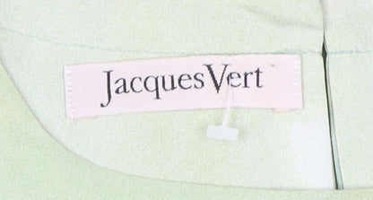Jacques Vert Women's Green Floral Blouse, Size 12