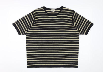 Unisex Adults UK Size M Viyella Multicoloured Basic T-Shirt