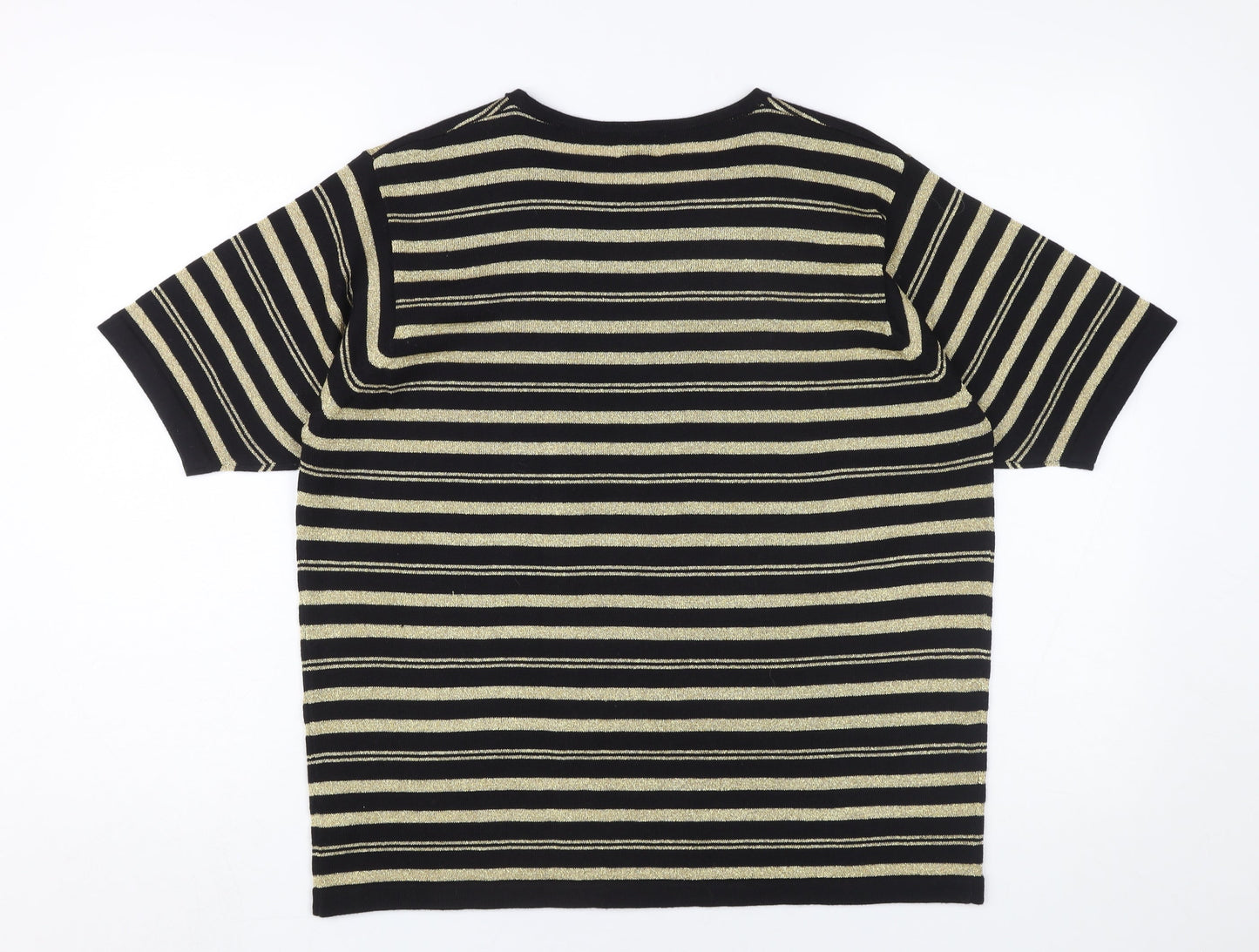 Unisex Adults UK Size M Viyella Multicoloured Basic T-Shirt