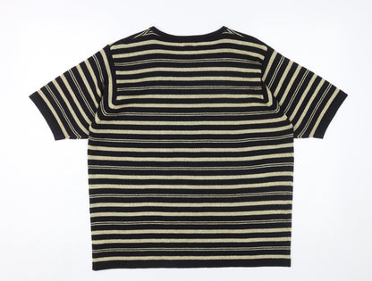 Unisex Adults UK Size M Viyella Multicoloured Basic T-Shirt