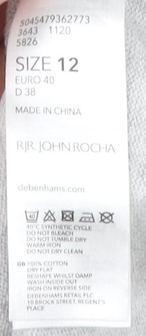 Womens UK Size 12 RJR. John Rocha Ivory  Jumper