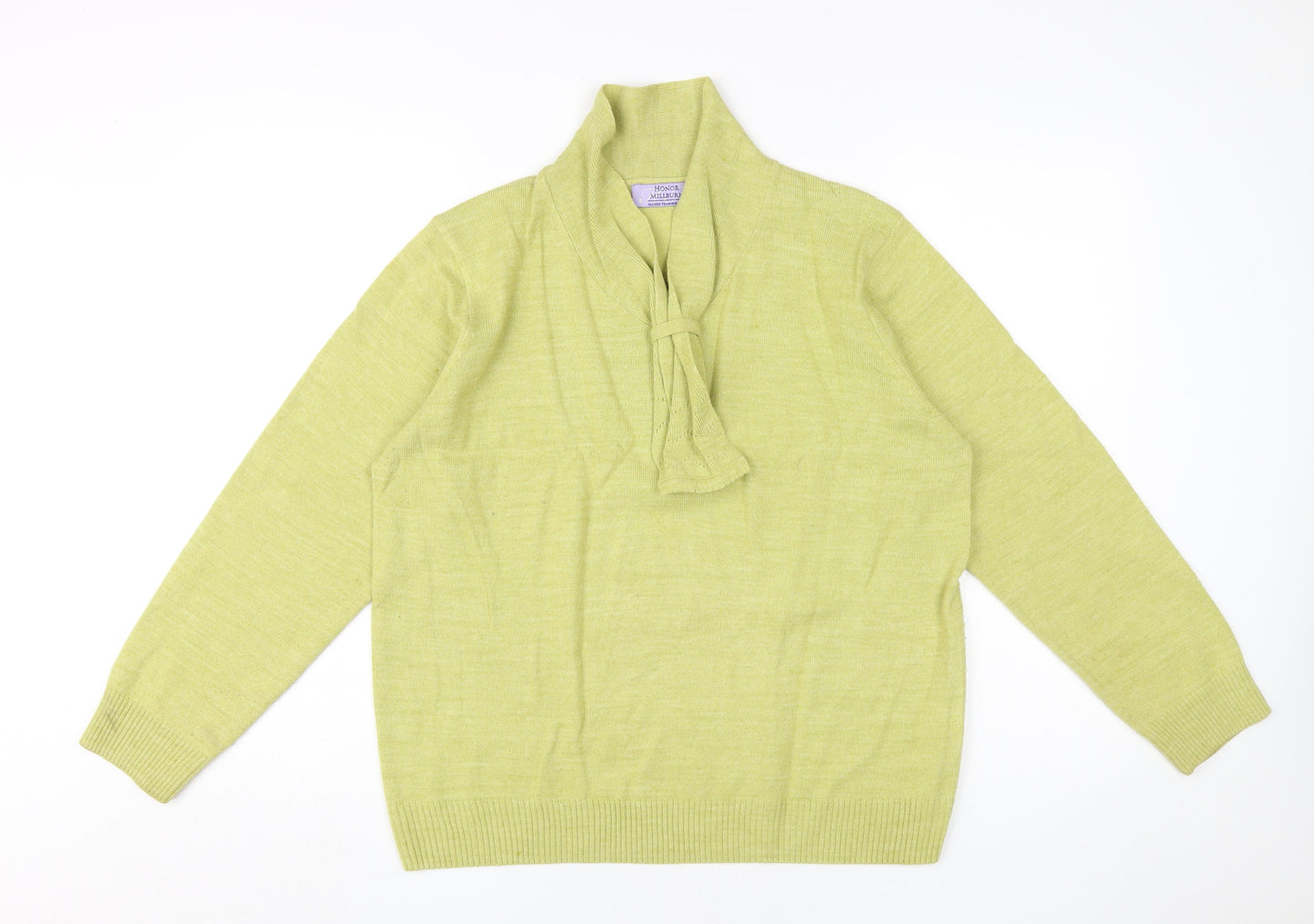Honor Millburn Women's Green Pullover Jumper Size L