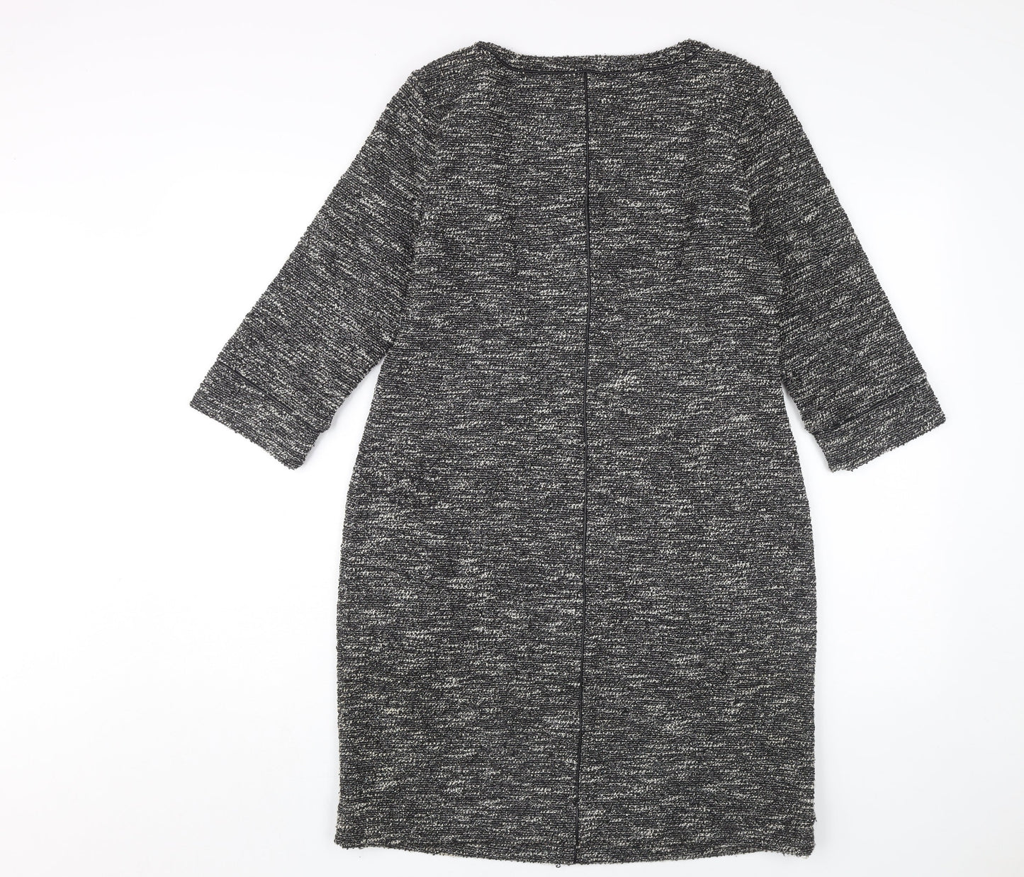 Banana Republic Women's Grey Shift Dress M Petite