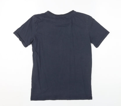 Tommy Hilfiger Boys Blue T-Shirt, Size 12 Years, Logo Accent