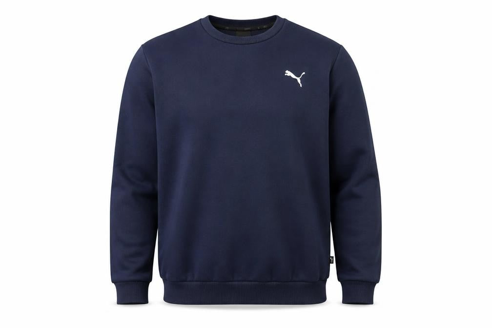 Mens UK Size L PUMA Blue Pullover Sweatshirt