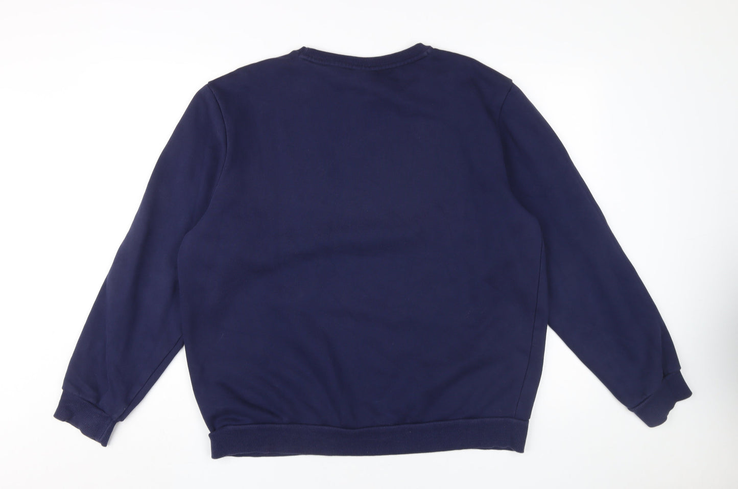 Mens UK Size L PUMA Blue Pullover Sweatshirt