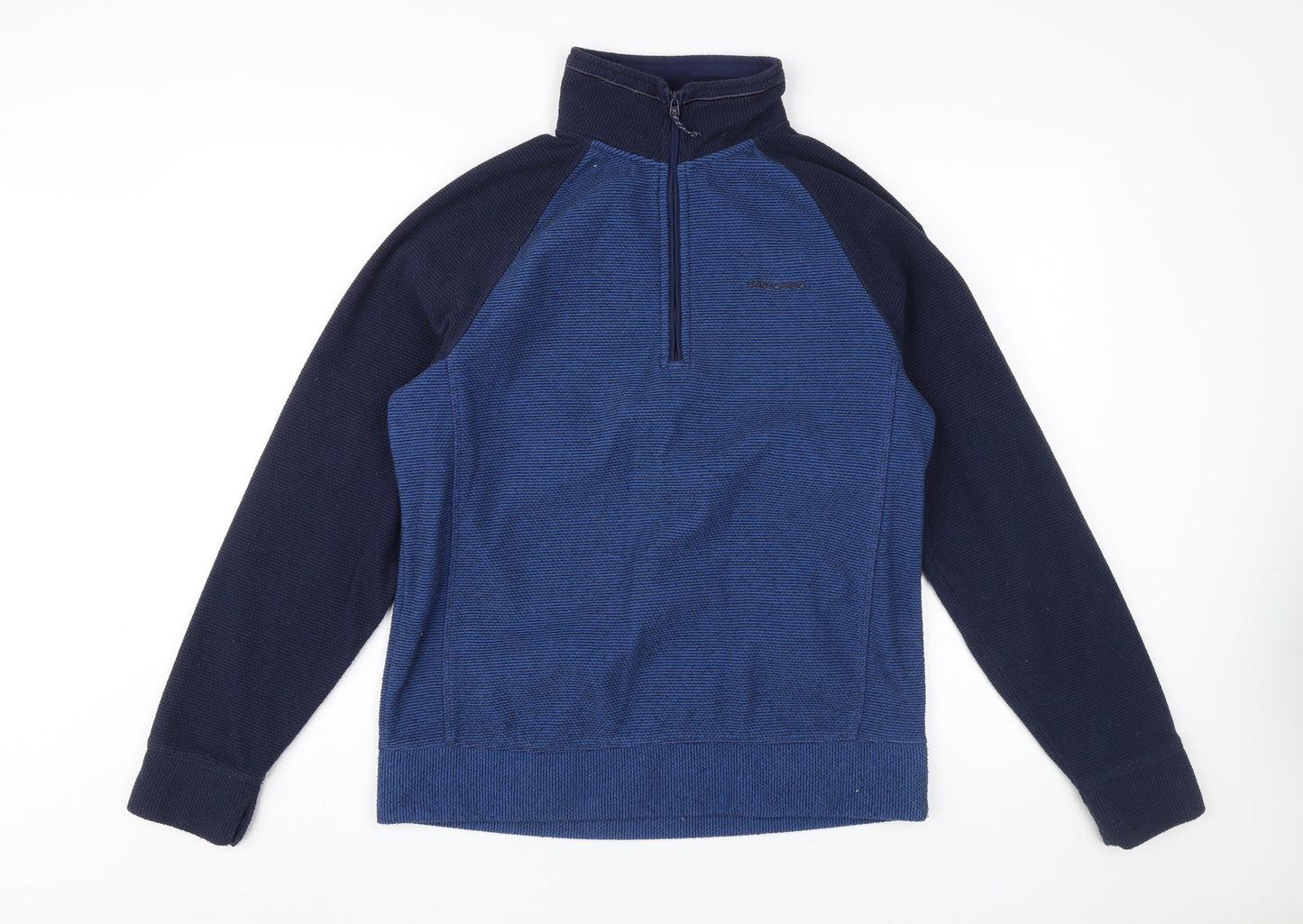 Mens UK Size S Craghoppers Blue 1/2 Zip Sweatshirt
