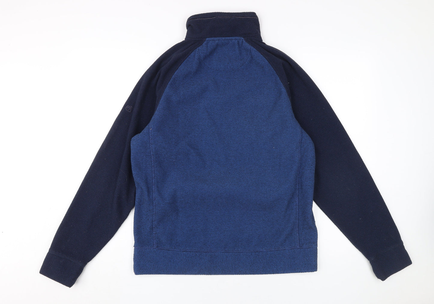 Mens UK Size S Craghoppers Blue 1/2 Zip Sweatshirt