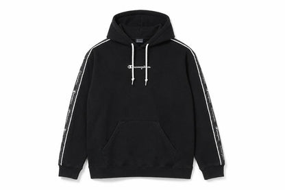 Mens UK Size M Champion Black Pullover Hoodie