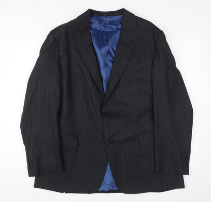 Mens UK Size 44 Magee Regular Black Suit Jacket