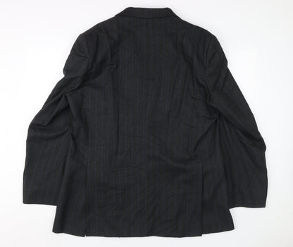 Mens UK Size 44 Magee Regular Black Suit Jacket