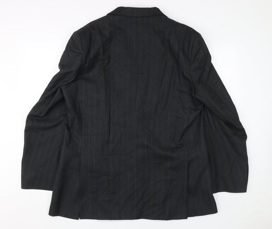 Mens UK Size 44 Magee Regular Black Suit Jacket