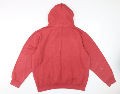 Mens UK Size L TOG 24 Red Pullover Hoodie