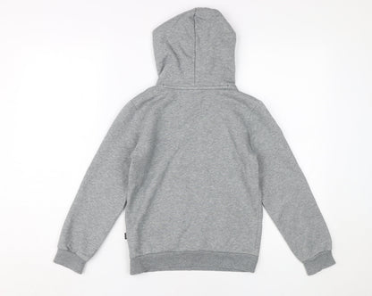 Puma Boys Grey Pullover Hoodie 9-10 Years Sports
