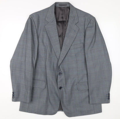 Mens UK Size 42 Magee Regular Grey Suit Jacket