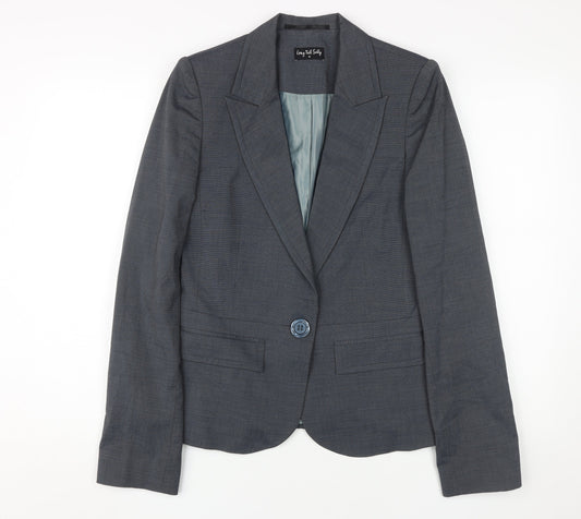 Long Tall Sally Women's Grey Suit Jacket Size 10