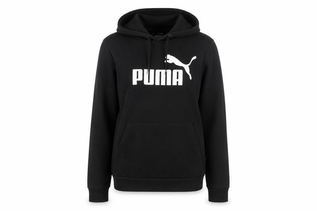 Womens UK Size XS PUMA Black Pullover Hoodie