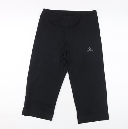 Adidas Women's Black Capri Leggings Size 12