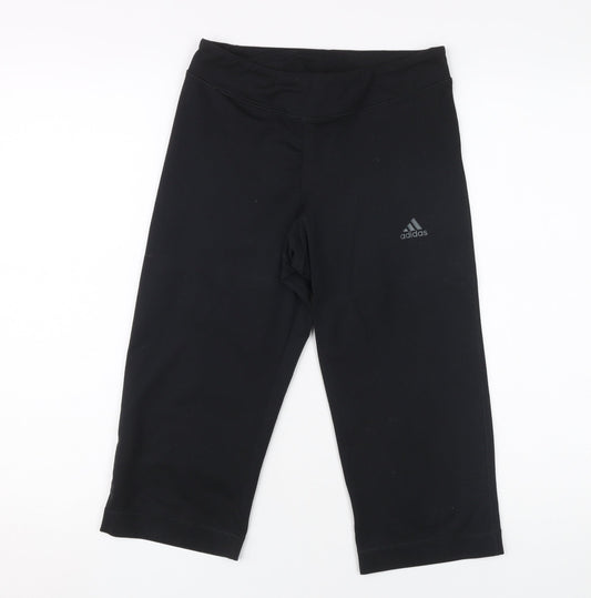 Adidas Women's Black Capri Leggings Size 12