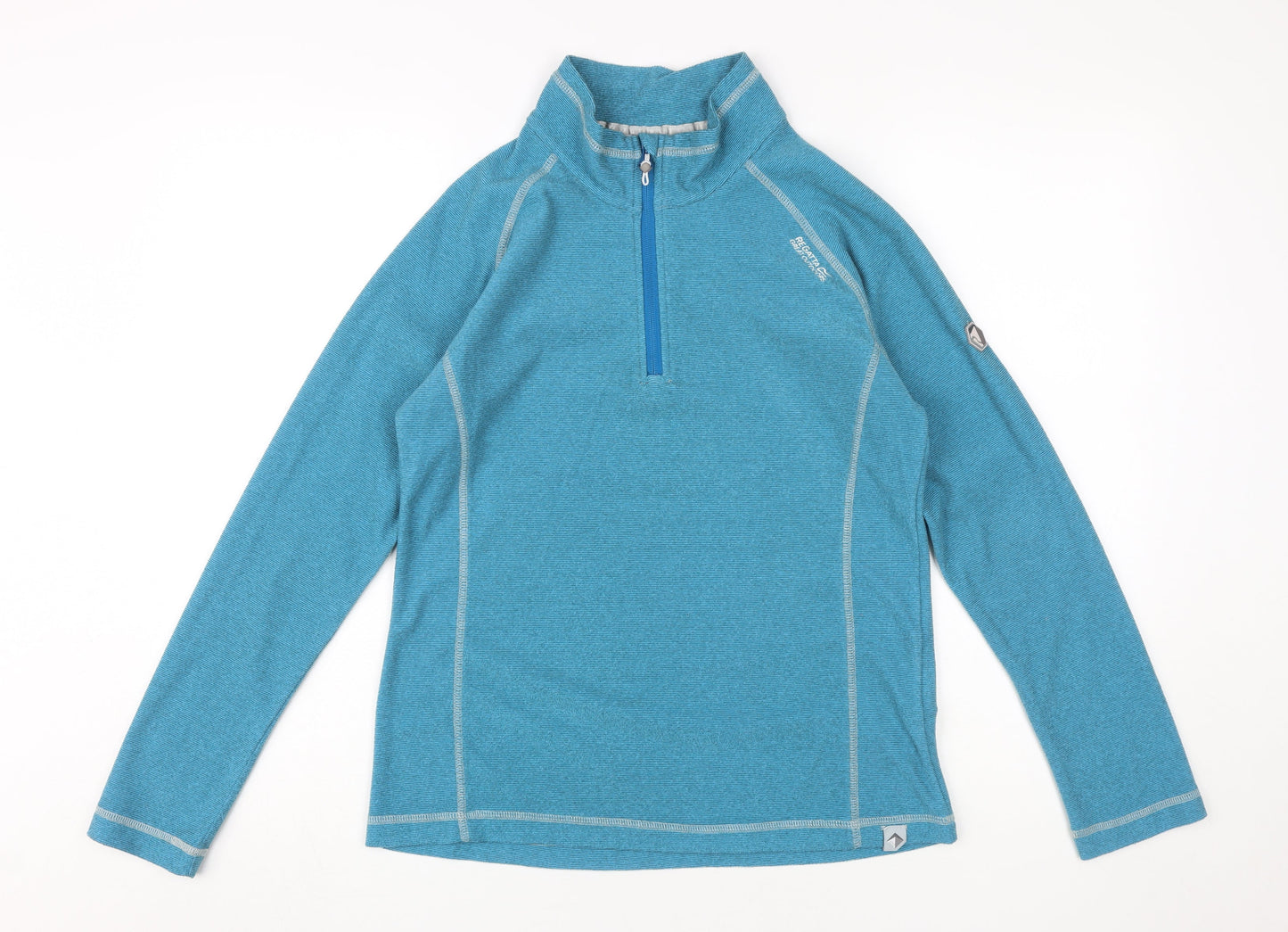 Regatta Women's Blue Henley Hoodie, Size 10