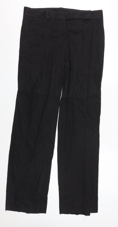 DKNY Women's Black Dress Pants Size 8 Straight Classic