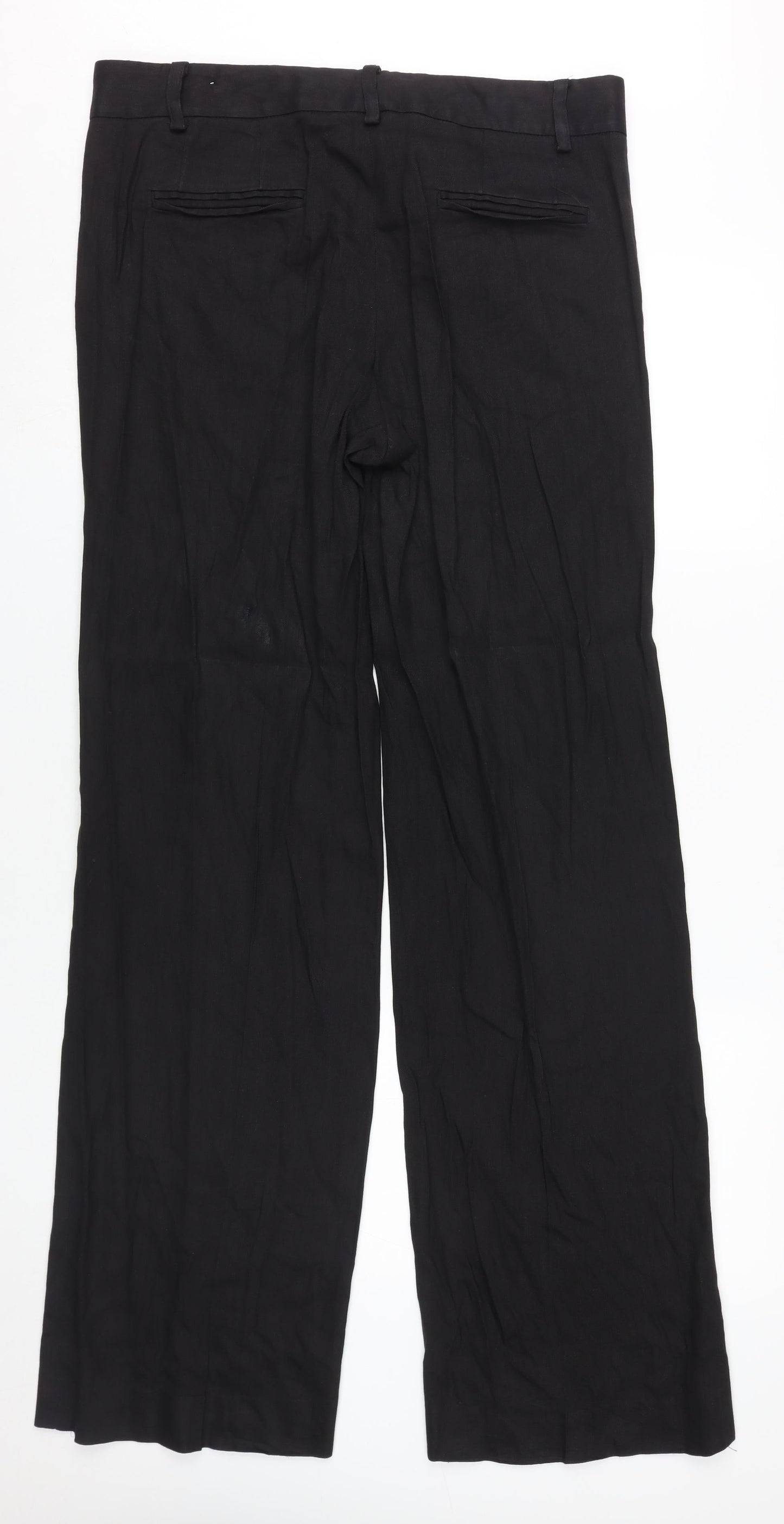 DKNY Women's Black Dress Pants Size 8 Straight Classic