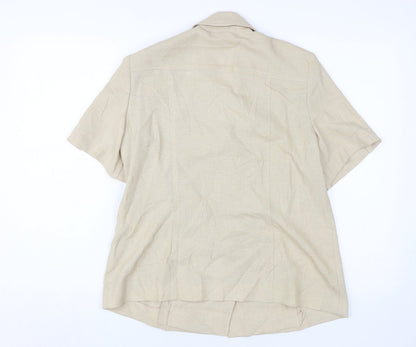 Womens UK Size 14 Eastex Beige Basic Jacket