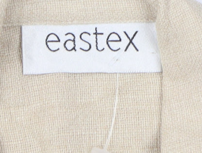 Womens UK Size 14 Eastex Beige Basic Jacket