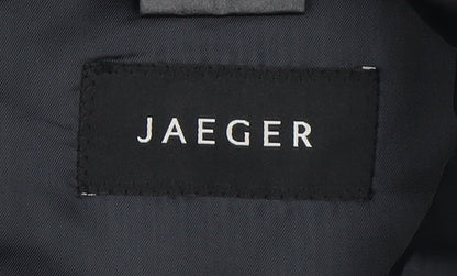 Mens UK Size 38 Jaeger Regular Black Suit Jacket