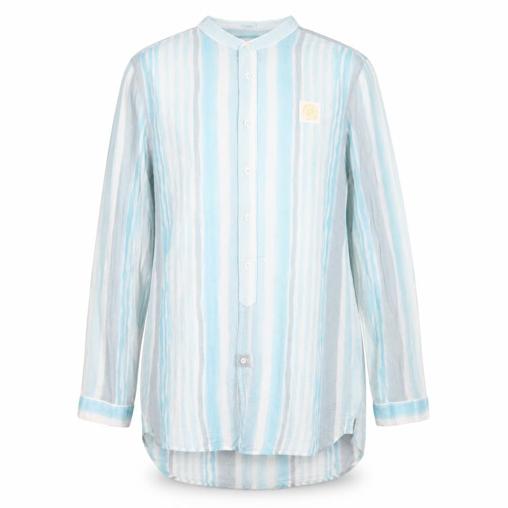 Womens UK Size L Diesel Blue Basic Button-Up