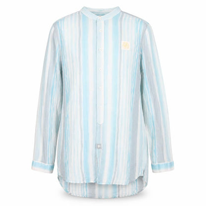 Womens UK Size L Diesel Blue Basic Button-Up
