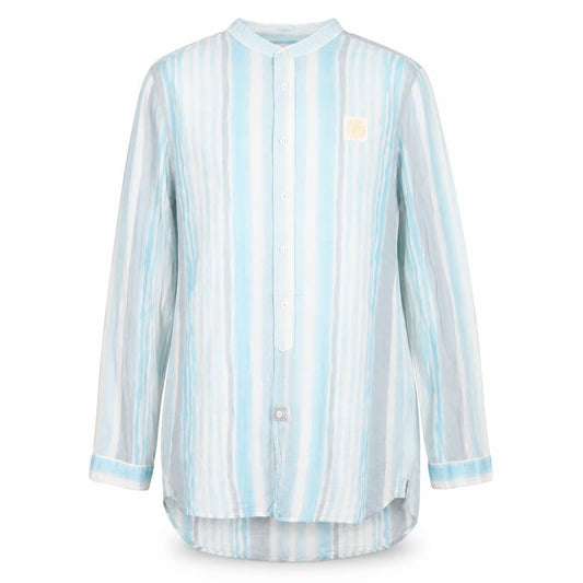 Womens UK Size L Diesel Blue Basic Button-Up
