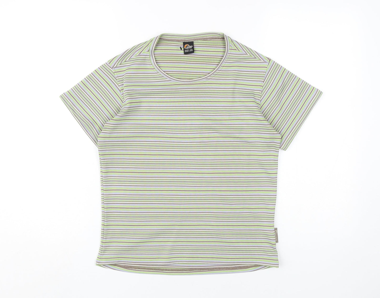 Lowe Alpine Women's Multicoloured Striped T-Shirt, S