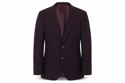 Mens UK Size 38 Moss London Regular Purple Suit Jacket