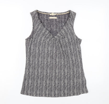 Womens UK Size 8 White Stuff Grey Basic Tank