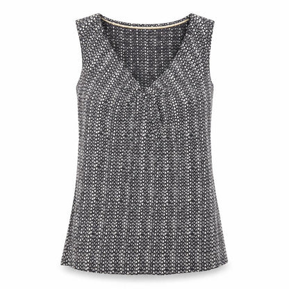 Womens UK Size 8 White Stuff Grey Basic Tank