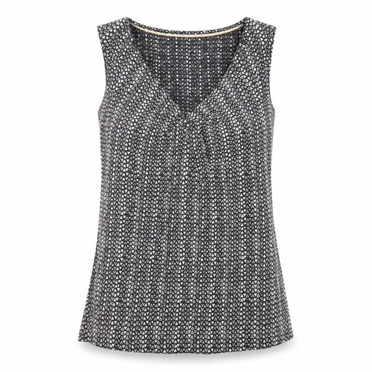 Womens UK Size 8 White Stuff Grey Basic Tank