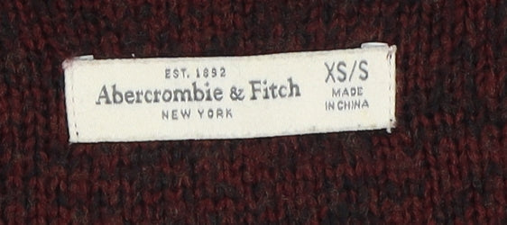 Abercrombie & Fitch Women's Brown Chunky Knit Pullover XS